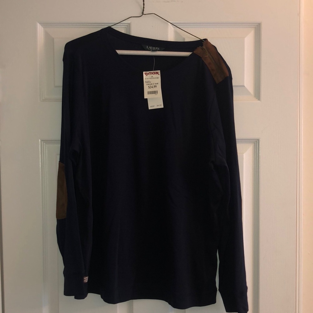 Ralph Lauren top with patches